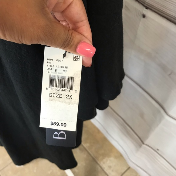 Fleece Bell Sleeves Dress - Picture 4 of 5